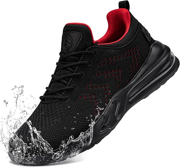 View in 3D Visit the LARNMERN Store LARNMERN Mens Non Slip Work Shoes Slip On Water Resistant Walking Sneakers Zapatos Trabajo Waterproof Food Service Chef Kitchen
